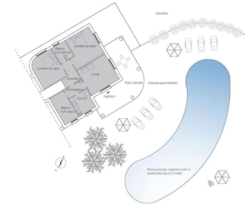 Appartamento ai Ciliegi - tra Rignano Flaminio e Morlupo