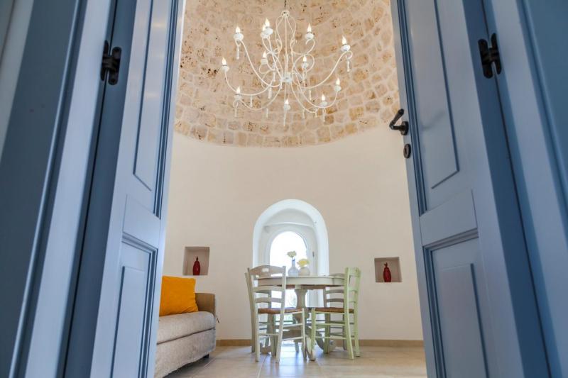 HelloApulia Blu Ocean - Panoramic Trulli with Sea view, Private Pool and Garden - Monopoli
