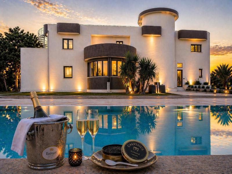 La Gigasuite - Design Villa at Sea with Spa & Pool