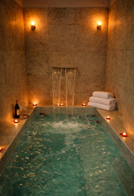 LUXUITE Spa con Piscina o Jacuzzi