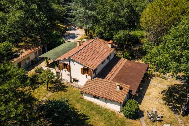 SCAPPO IN UMBRIA, La Casa nel bosco