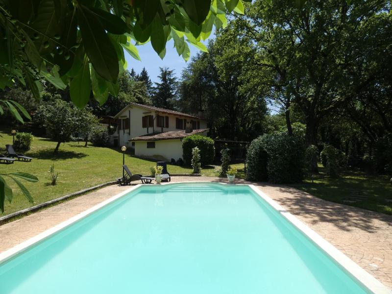 SCAPPO IN UMBRIA, La Casa nel bosco