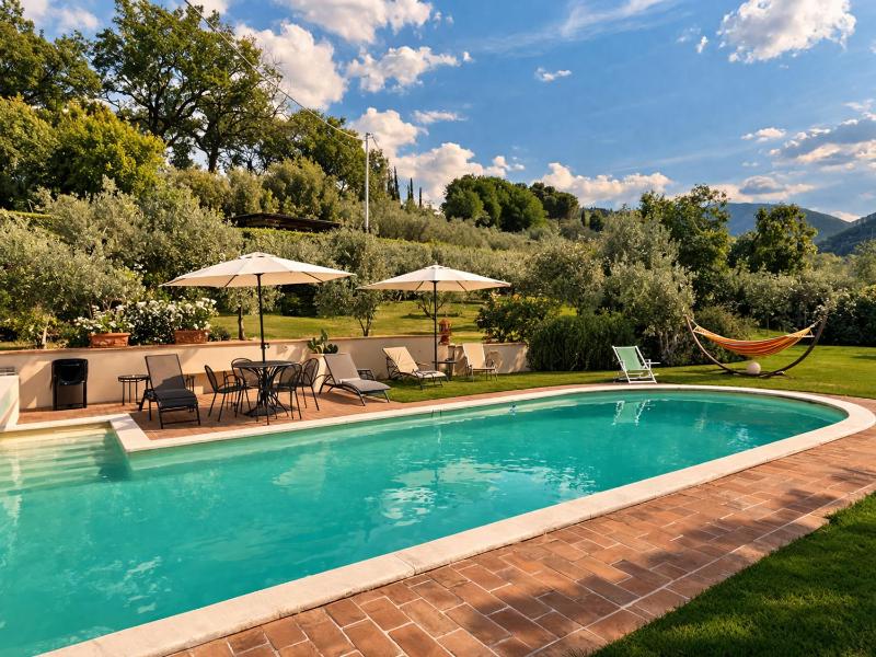 Scappo in Umbria, villa Claudia