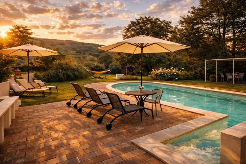 Scappo in Umbria, villa Claudia