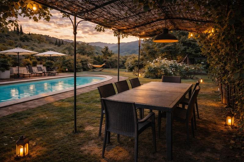 Scappo in Umbria, villa Claudia