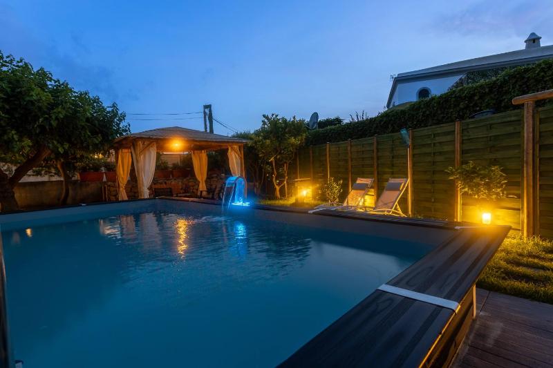 Villa Conchiglia blu con piscina