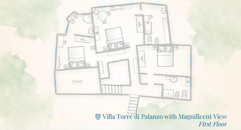 Villa Torre di Palanzo with Magnificent View by Rent All Como