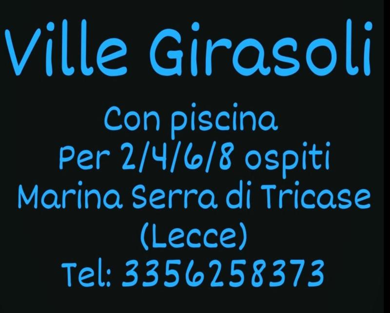 VILLE GIRASOLI "VILLA NELLA BAIA" with PRIVATE SWIMMING POOL