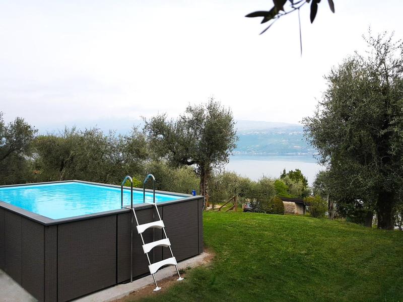 Ville in uliveto vista lago - VILLA LECCINO