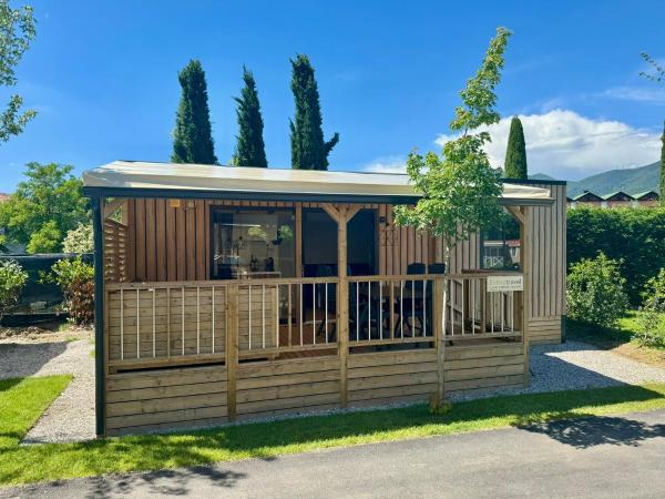 Estivo Premium Deluxe mobile homes on Camping Del Sole Village - camping con piscina in Lombardia